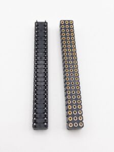 2-54mm-pitch-machined-ic-socket-female-header-connector-straight-through-hole-4-20mm-profile-edom-2