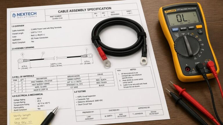 Top 10 Critical Specifications for Cable Assembly & Wiring Harness Quotes