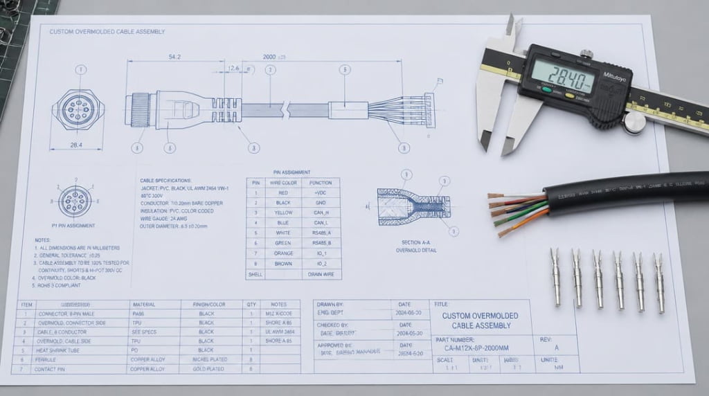 Cable Assembly Specification Checklist for China Sourcing