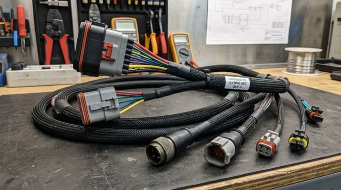 Custom Wiring Harness Manufacturing for OEM Equipment | EDOM Electronics