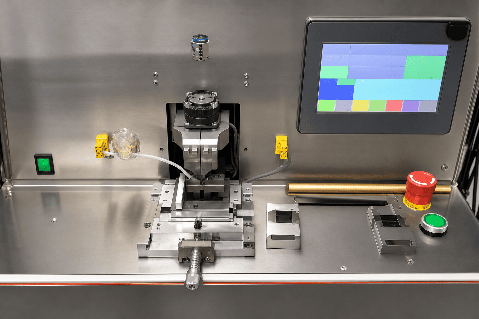 Dual-head soldering machine for HDMI fiber optic cable production