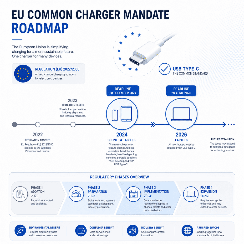 USB-C mandate compliance timeline