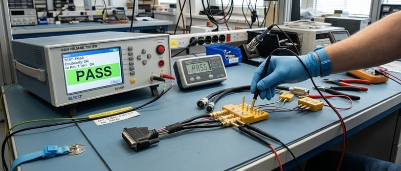 Electrical continuity testing equipment