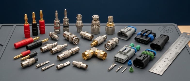 Electronic interconnect components
