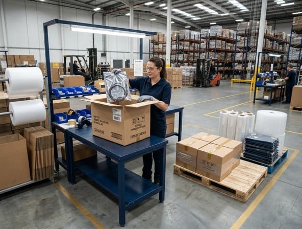 Export packaging options for electronic components