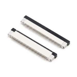 FPC 1.0mm 4~30p Top-Contact Horizontal SMT Type with Slider Lock, H2.5 (PN: FPC-AT3E-XX)