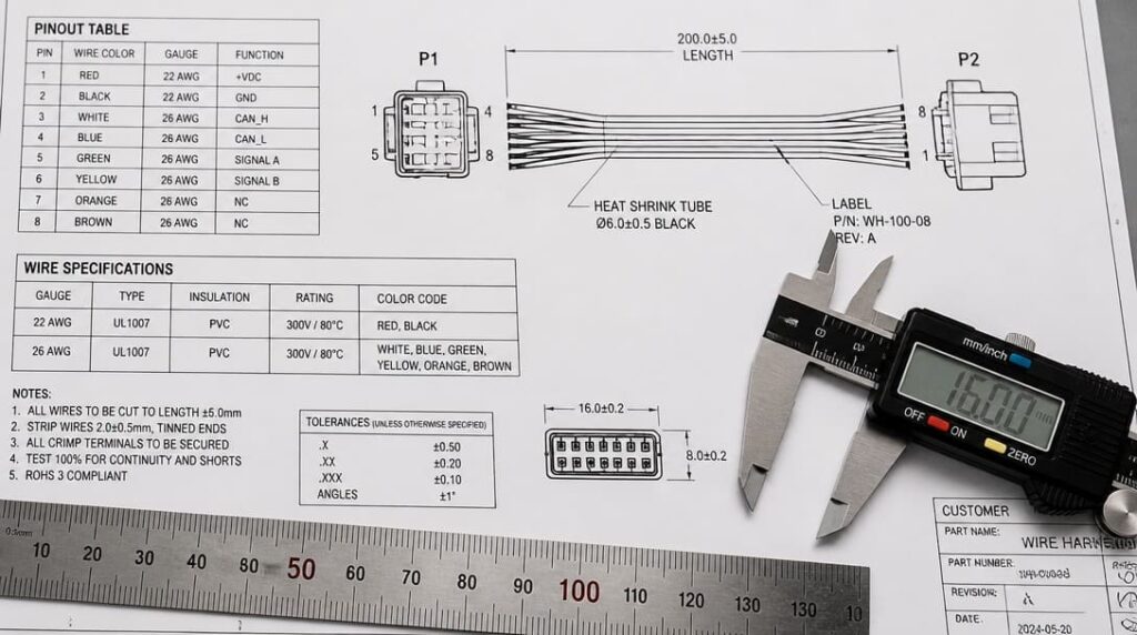 Why Chinese Wire Harness Manufacturers Build Exactly What You Specify