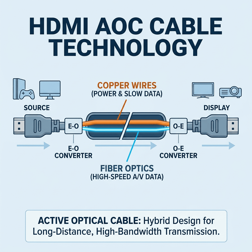 HDMI AOC Cable Technology