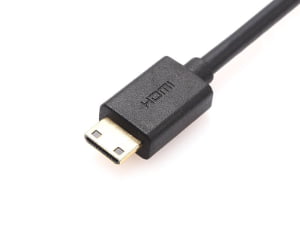 Mini HDMI Type-C Plug Pre-Molded Cable Assembly