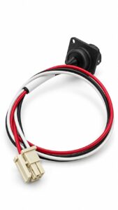 Industrial Product Photo 2 – Connector with Cable Side View