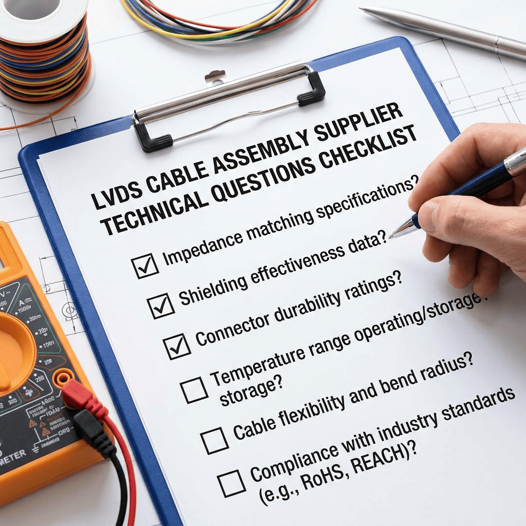 LVDS cable assembly supplier technical questions checklist