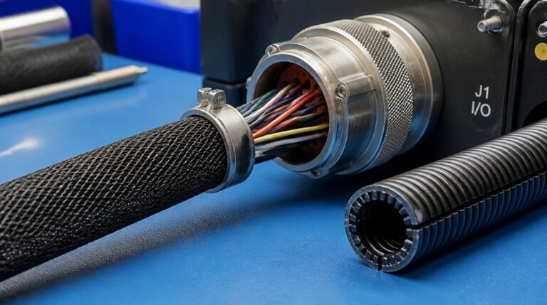 Braided Sleeving vs Convoluted Tubing Capacity in Cable Assemblies