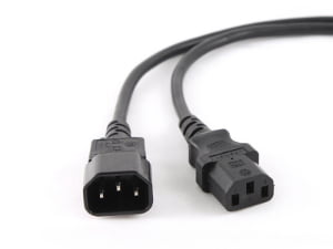 IEC C14 to IEC C13 VDE Power Cord Assembly