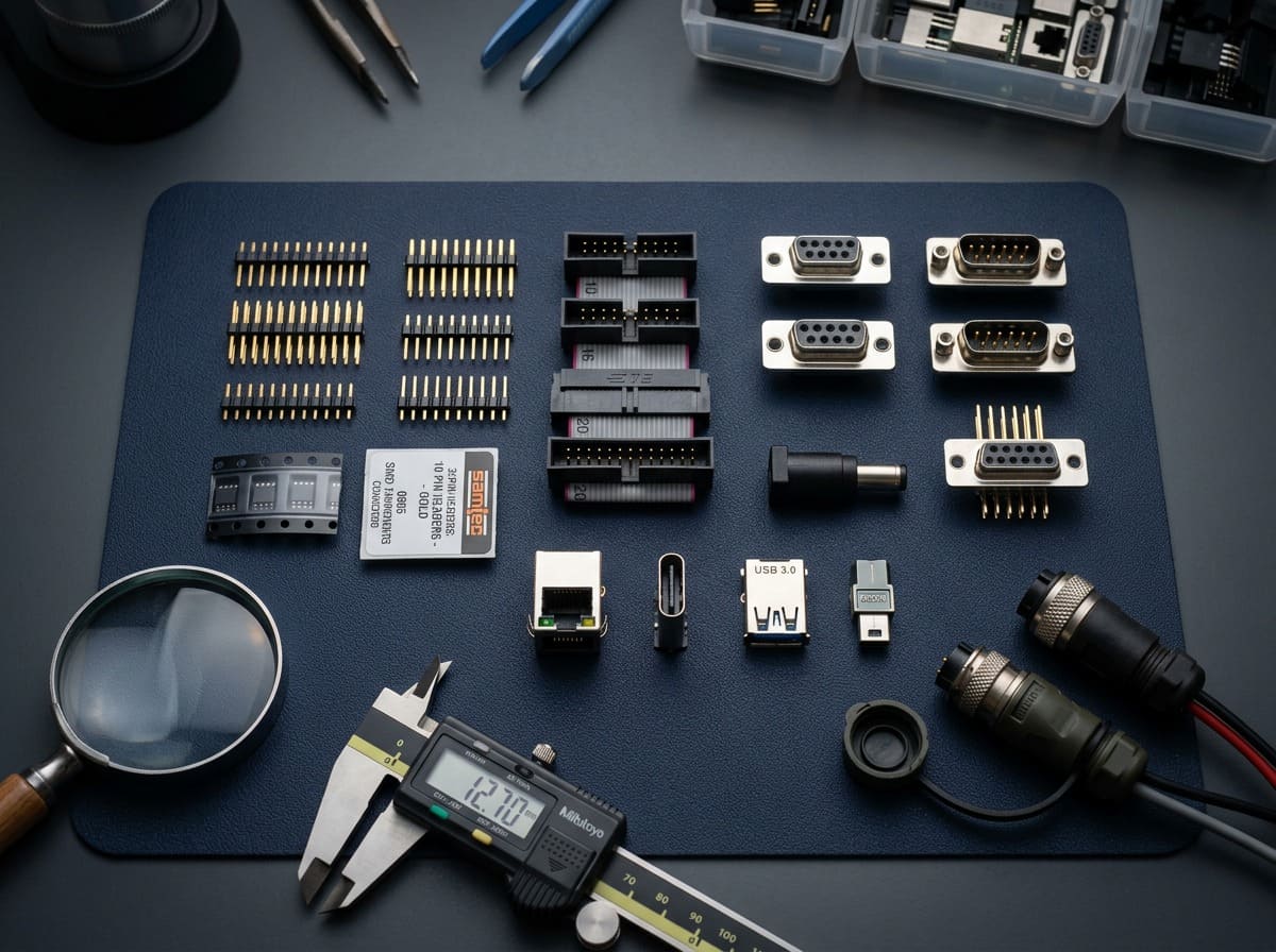 Various precision electronic interconnect components
