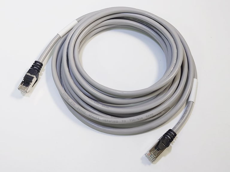 NETWORK LAN PATCH CABLE CAT5E ETHERNET PROFINET RJ45 PLUG LSZH GRAY CABLE ASSEMBLY