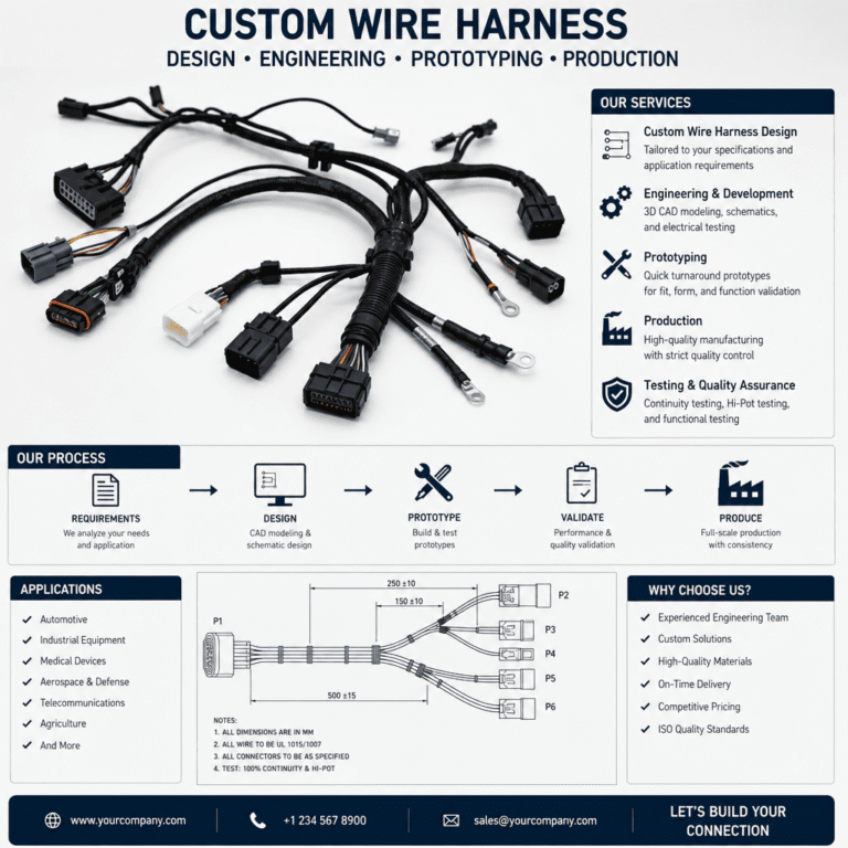 Top 10 Wire Harness Manufacturers: Leaders & Selection Guide
