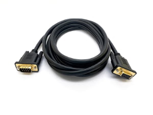 Custom D-Sub 9-Pin Servo Encoder Serial Cable Assembly