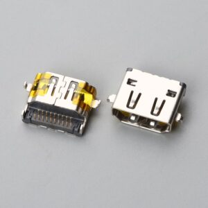 HDMI A Type Female Forward Sinking DIP H2.43 Connector