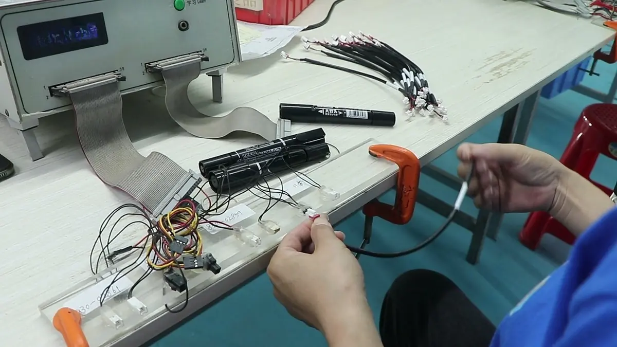 100% Wire Sequence Testing & Automated Cable Coiling