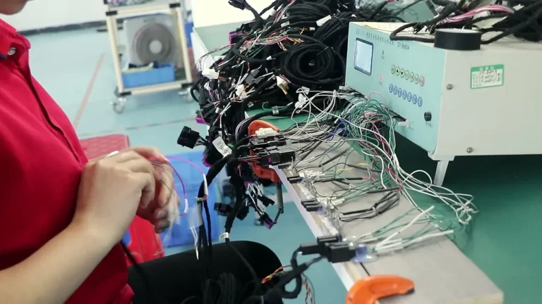 Automotive Wire Harness Electrical Continuity Testing & Aviation Plug QC Inspection