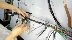Formboard Vehicle Wiring Loom Routing & Precision Tape Wrapping