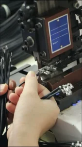 Semi-Automatic Terminal Crimping Machine | Spade Connector Harness Assembly