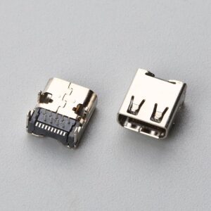 Micro HDMI Type D Female SMT+DIP On-Board Connector CH 1.50mm BH 2.90mm | EDOM