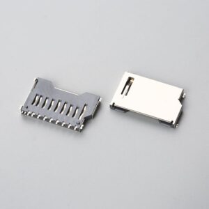 SD Card 11-Pin SMT Push-Pull 2.85mm Profile Height Memory Card Connector | EDOM