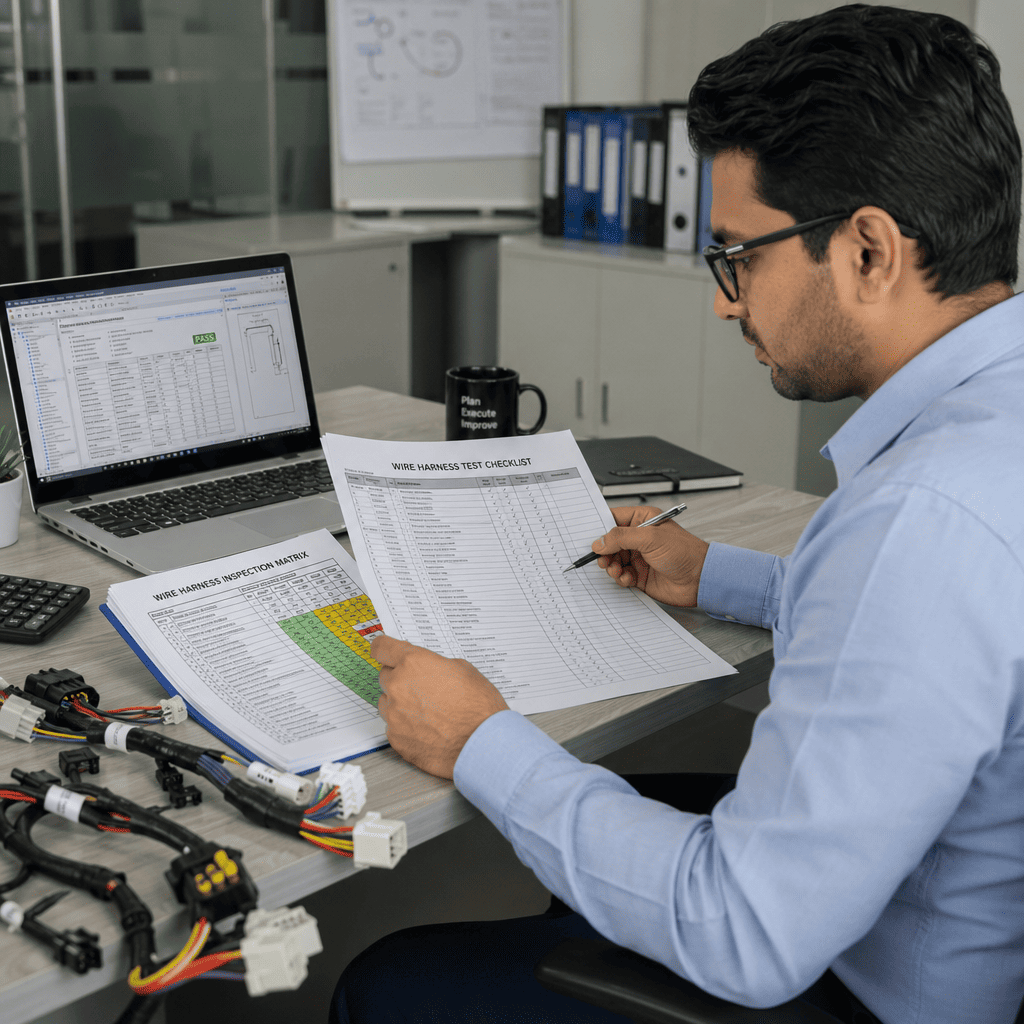 tooling and ramp plan for wire harness production